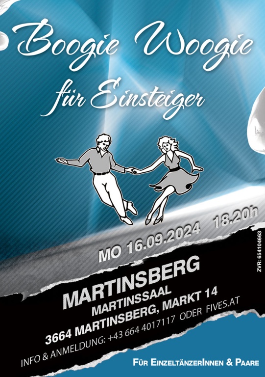 Boogie Woogie für Einsteiger in Martinsberg